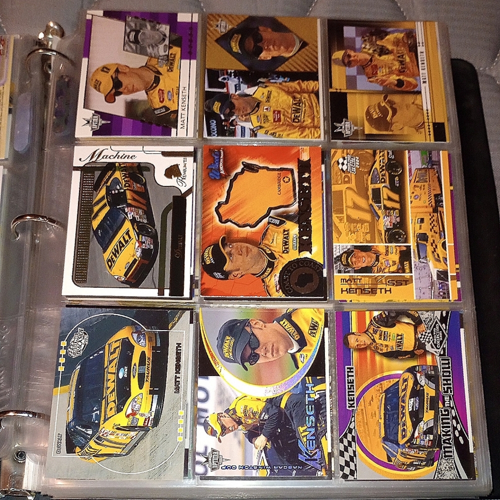 Matt Kenseth collectable cards